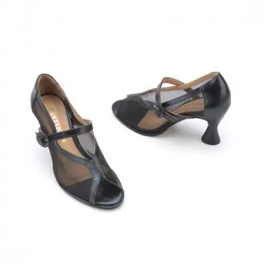 SANDÁLIA TELA MESH PRETA