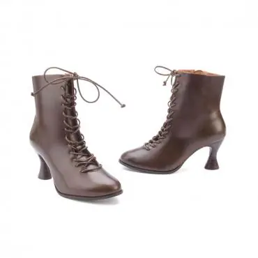 BOTA LACE-UP CANO MÉDIO