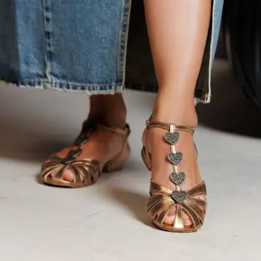 FLAT CORAÇÃO ENTRELAÇOS