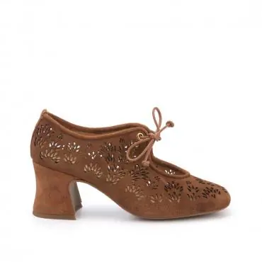 SAPATO CAMURÇA VAZADO FLORATTA