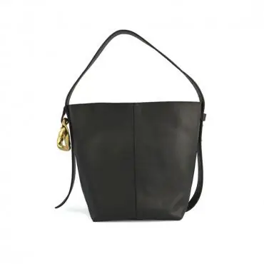 BOLSA FORMA COURO METAL