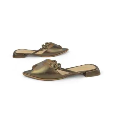 FLAT BICO FOLHA SERPENTE